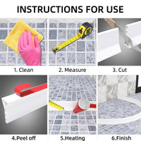 Bathroom Silicone Water Stopper Sticky Rubber - Image 5