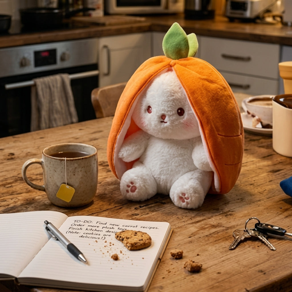 Hide and Seek Creative Snuggly Bunny Plush - Image 1
