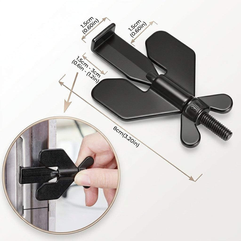 Portable Travel Security Door Stopper Lock - Image 7