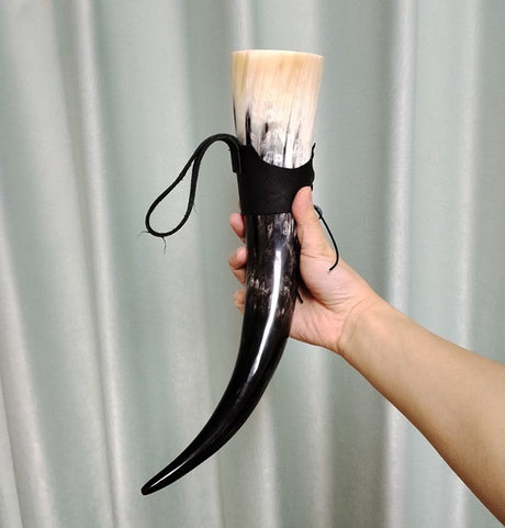 Viking Horn Handmade Real Mug - Image 0