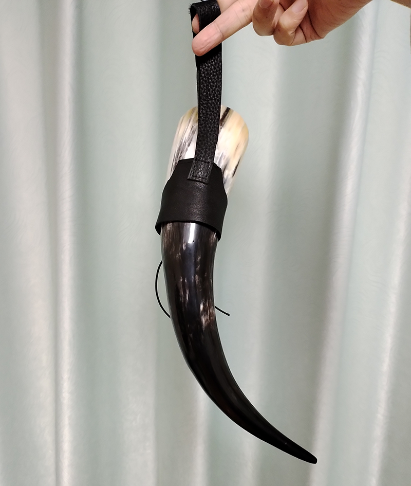 Viking Horn Handmade Real Mug - Image 2