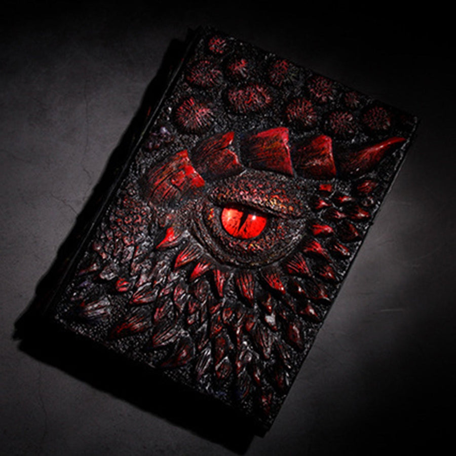 Vintage 3D Dragon Notebook - Image 0