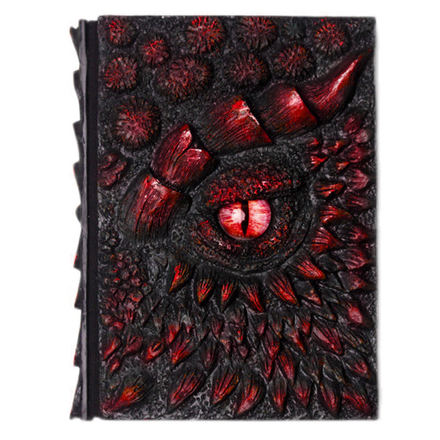 Vintage 3D Dragon Notebook - Image 7