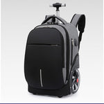 Wheeled Multi-Purpose Mobile Rolling Travel Backpack