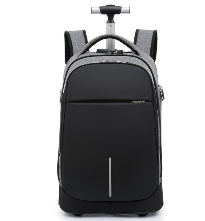 Wheeled Multi-Purpose Mobile Rolling Travel Backpack - Image 2