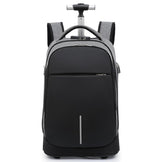 Wheeled Multi-Purpose Mobile Rolling Travel Backpack