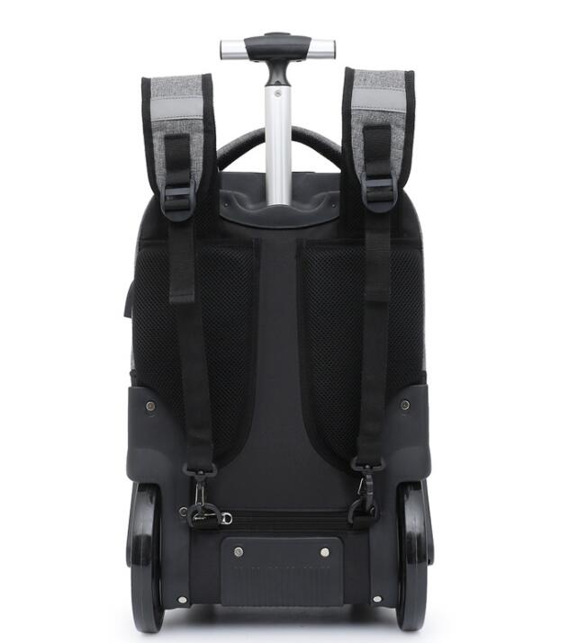 Wheeled Multi-Purpose Mobile Rolling Travel Backpack