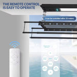 Eco-Friendly Ceiling Retractable Remote Control Smart Drying Rack