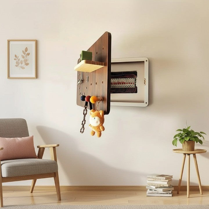 Panel Cloak Storage Hooks Electrical Cover - Image 1