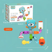 Little Plumber Toddler Waterworks Bath Toy Set - Image 3