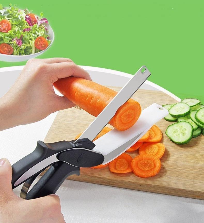 2in1 Multifunctional Simple Kitchen Scissor - Image 0