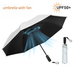 USB Fan UV Protective Sun Guard Umbrella