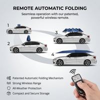 Automatic Folding Car Roof Cover Umbrella Tent - Image 2