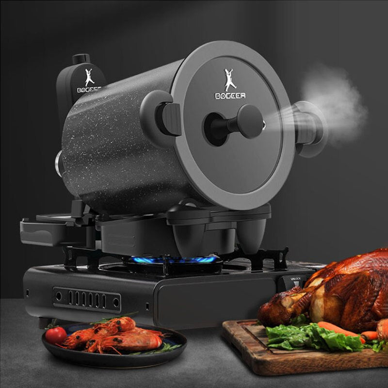 360 Degree All-Around Automatic Rotating Barbecue