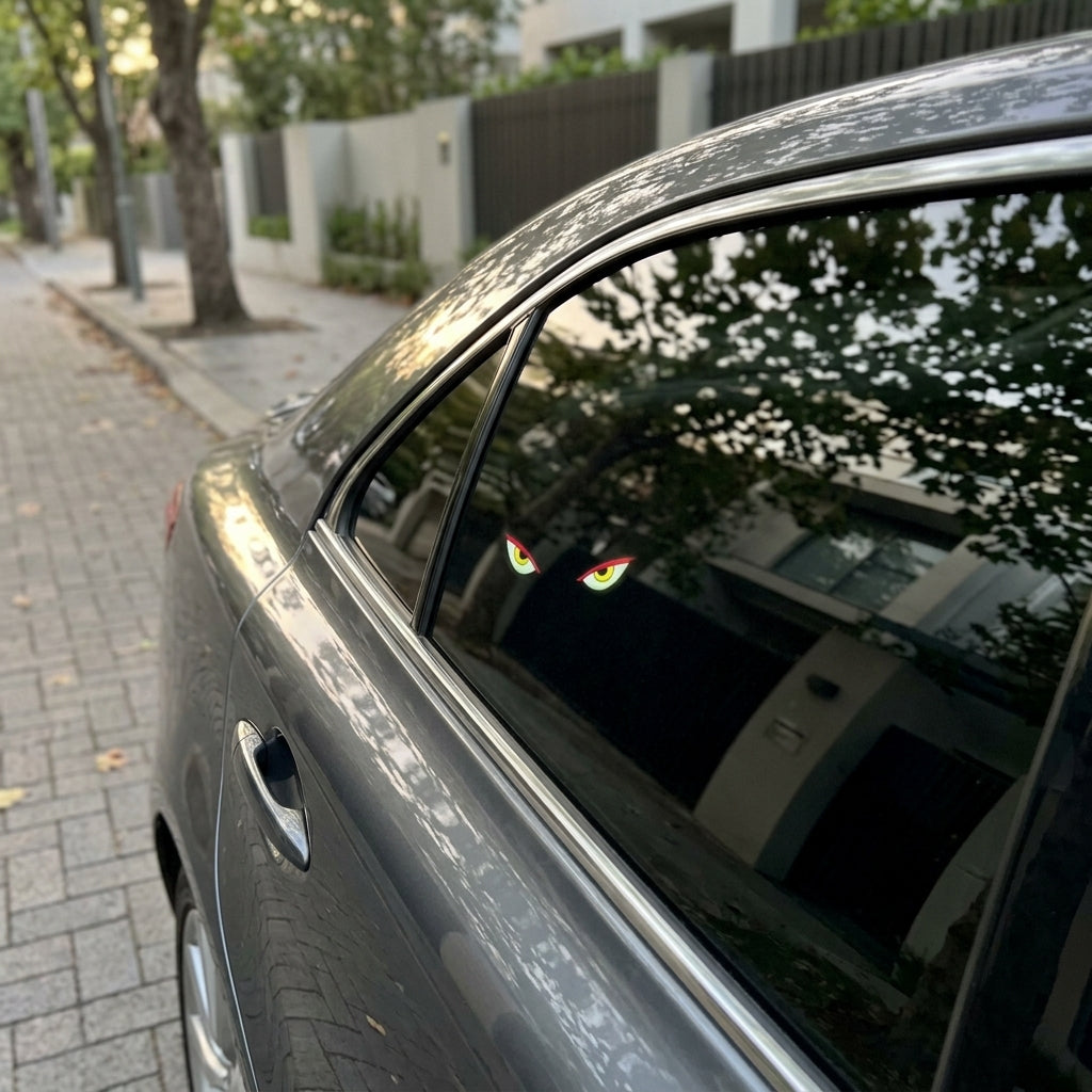 Predator Eye Solar LED Dynamic Car Warning Light - Image 1