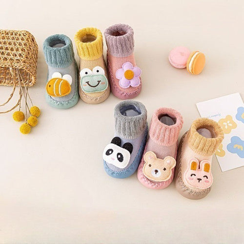 Mini Animals Anti-Slip Baby Shoes - Image 0