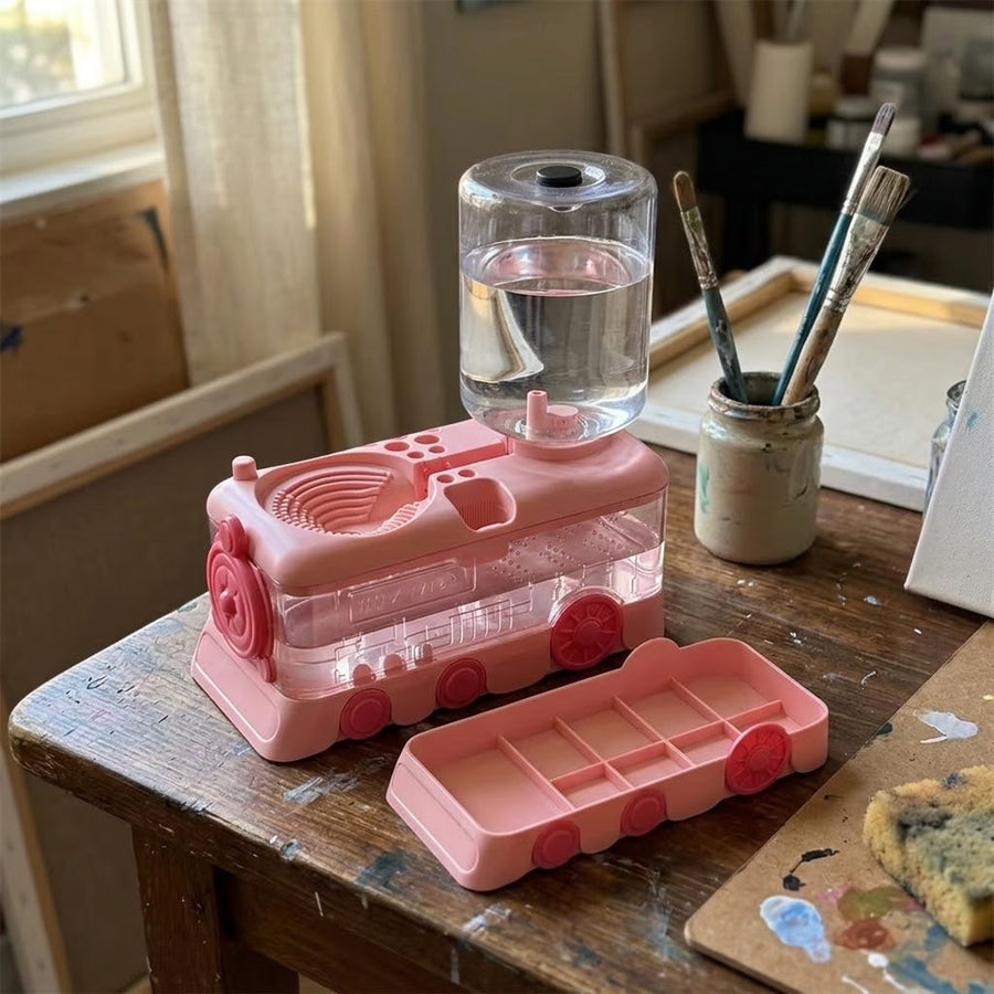 Studio Sink Artist Paint Brush Cleaning Station