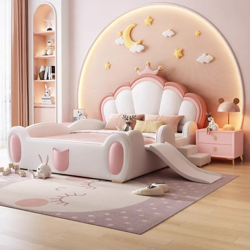 Fairy Princess Wooden Kids Bed