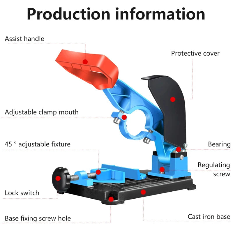 Precision Multi-Angle Stable Grinder Cutting Machine