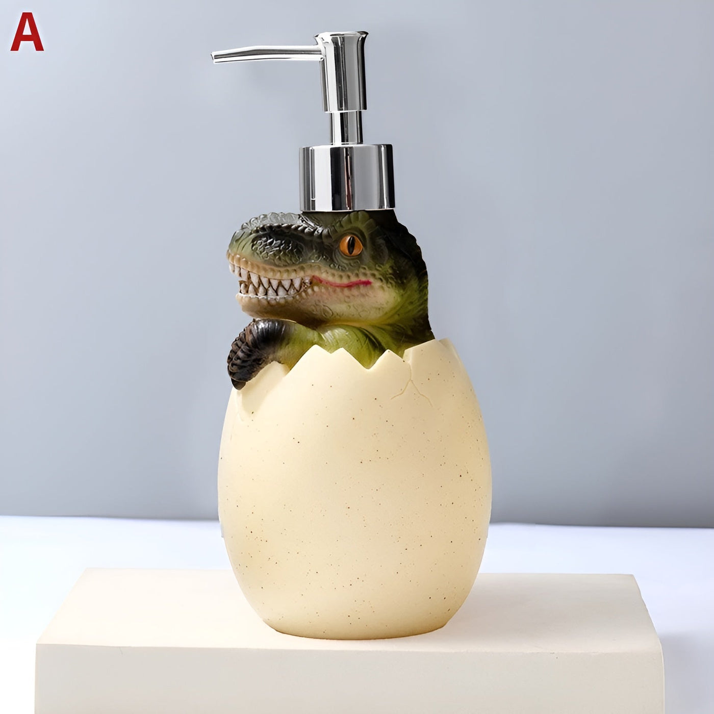 Cartoon Dinosaur Egg Refillable Soap Dispenser - Image 5