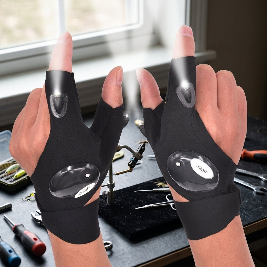 Fingerless Glove LED Flashlight - Image 4