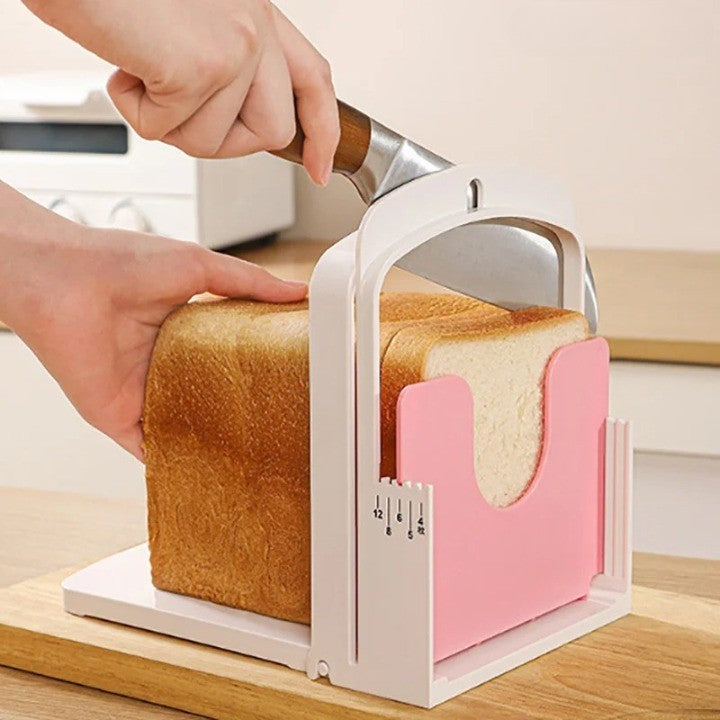 Slice Right Bread Cutting Toast Slicer Stand - Image 0
