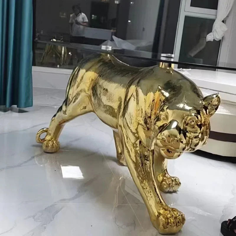 Sneaky Jungle Leopard Coffee Table · Mavigadget