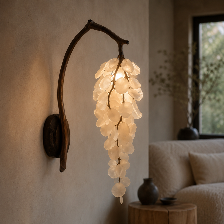Whispering Petals Blossom Wall Lamp