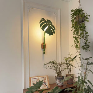 Tea Garden Outdoor Bionic Bamboo Wall Sconce Lamp - Image 0