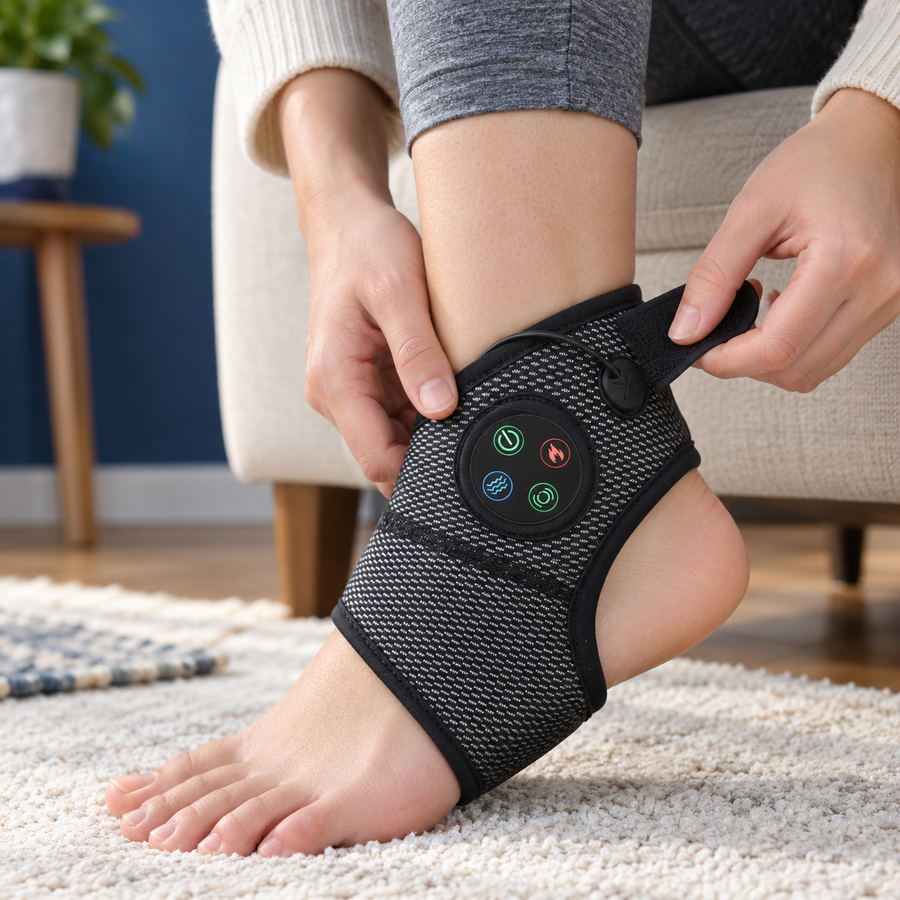 Open heel and adjustable wrap