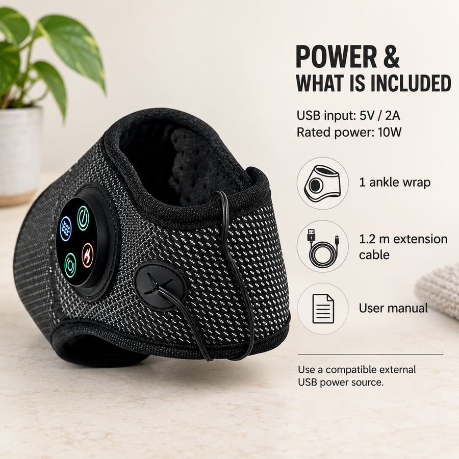 Power and box contents