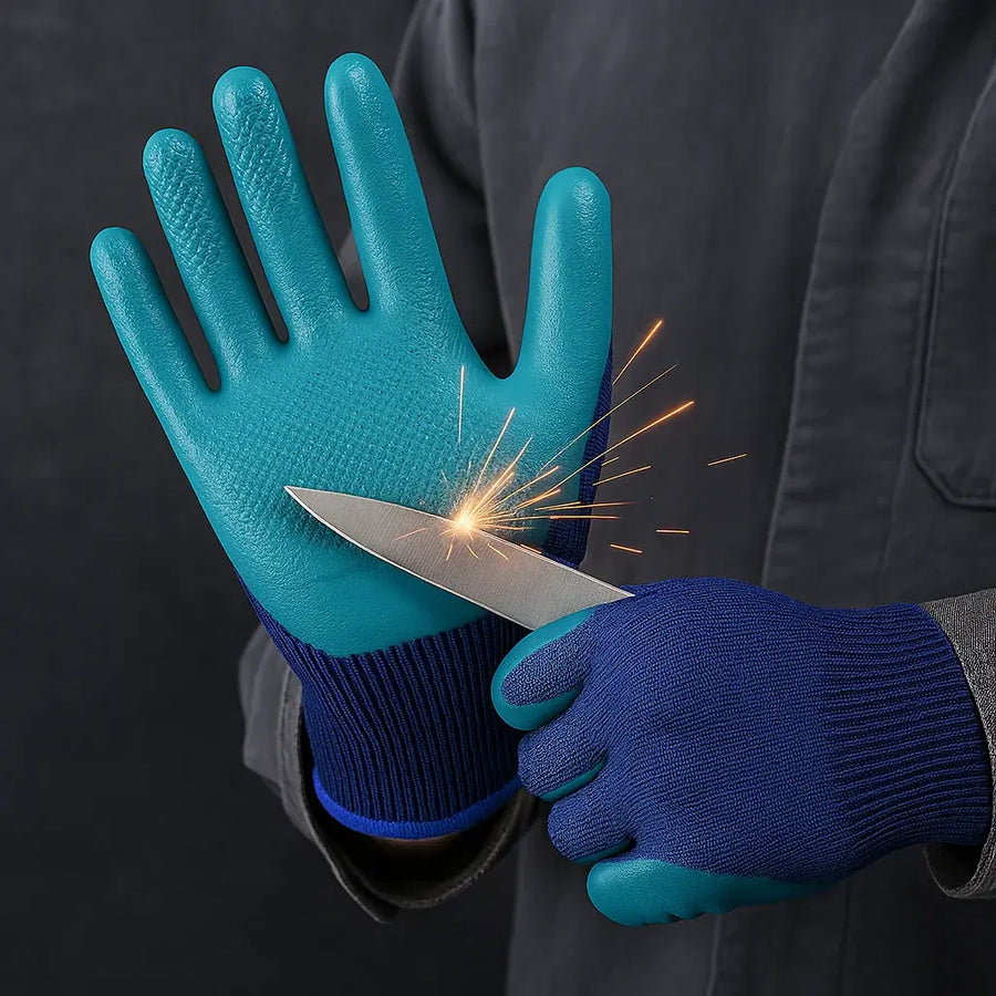 Tough Task Cut Resistant Industrial Work Gloves - Image 5