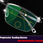 Progressive Multifocal Anti-Blue Light Glasses