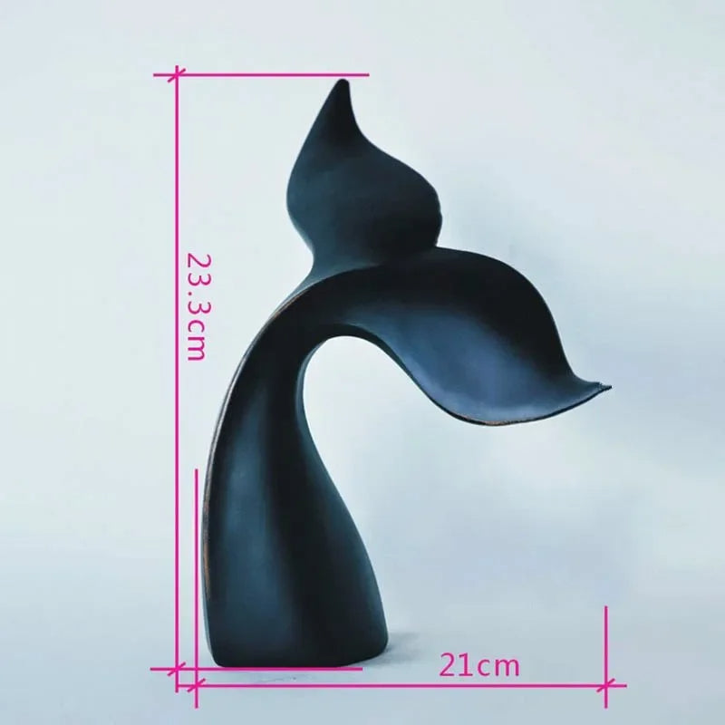 Creative Shark Tail Home Decor Ornaments - Image 4