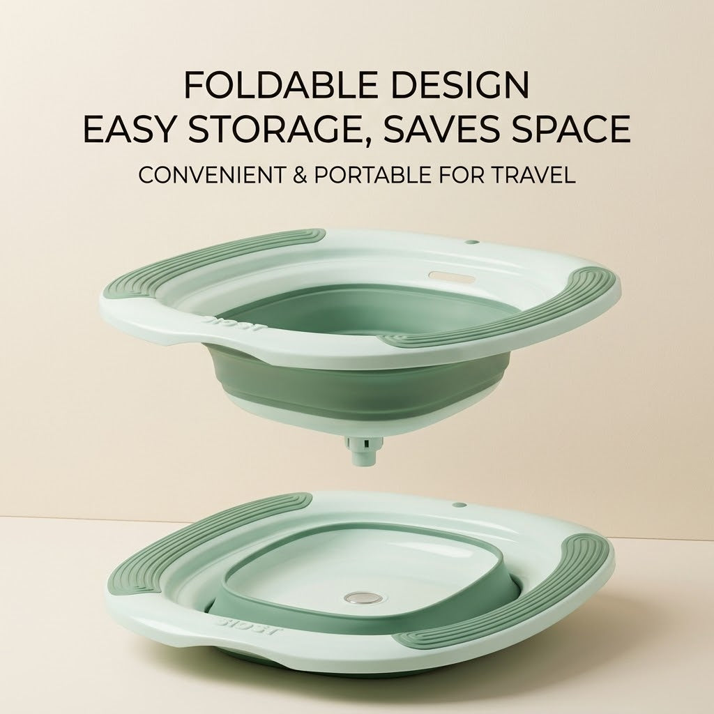 Personal Hygiene Foldable Sitz Bath Soak Care Basin - Image 5
