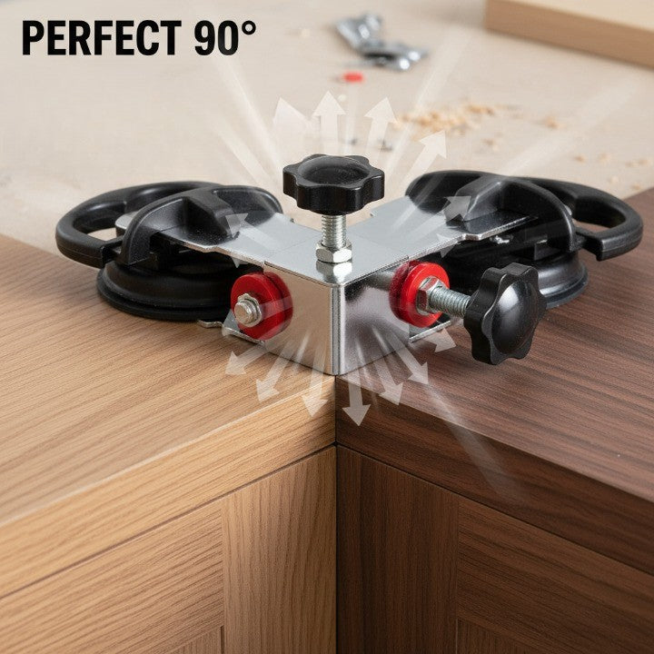 Tile Leveling Suction Cup Corner Alignment Clamp - Image 1
