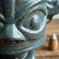 Ancient Mask Waterfall Incense Burner Holder - Image 2