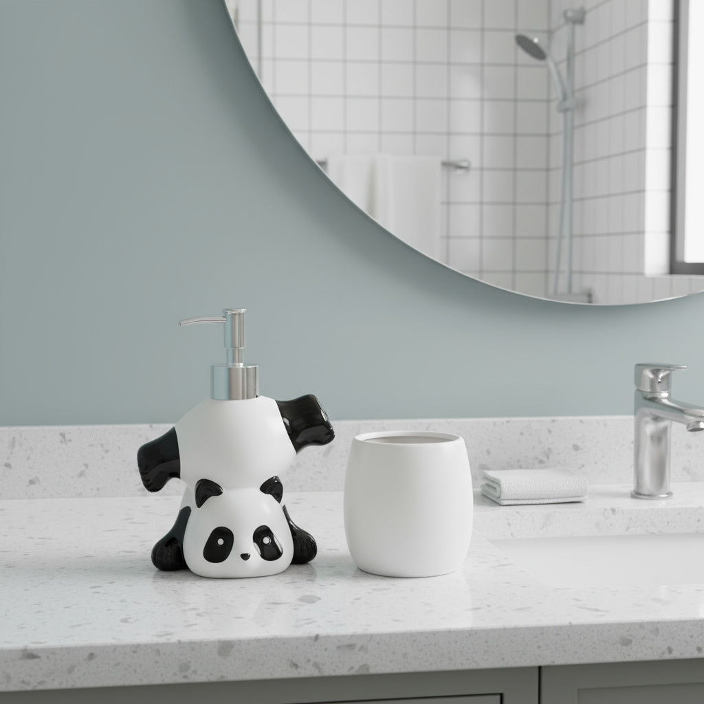 Flexible Panda Soap Dispenser - Image 3