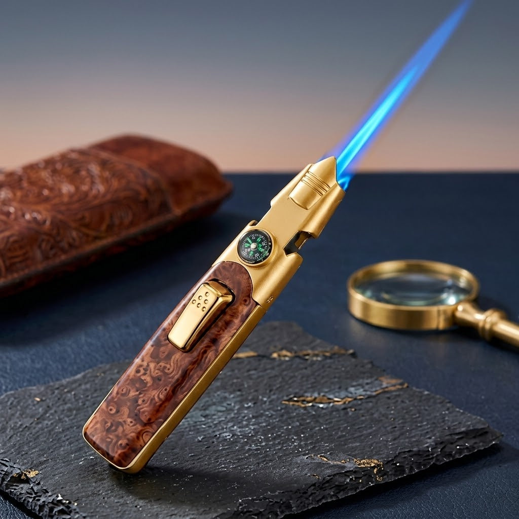 Pathfinder Flame BBQ Camping Torch Compass Lighter - Image 6
