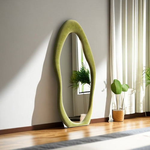 Wavy-Curvy-Asymmetrical Irregular Large Mirror - Image 0