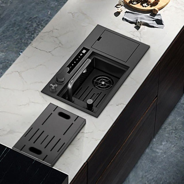 Modern Edge Stainless Steel Ultrasonic Sink - Image 3