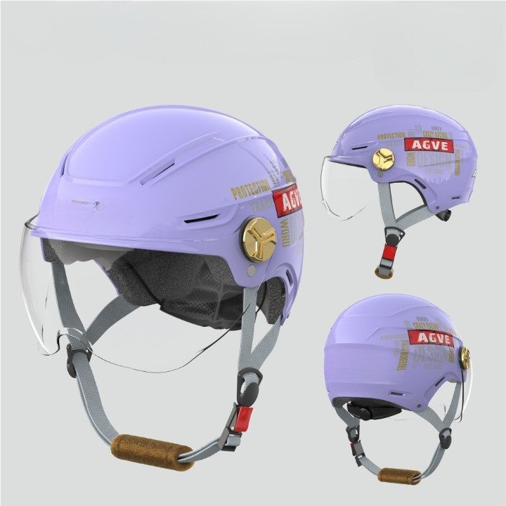 Retro Rider Heavy-Duty Motorcycle Helmet