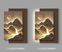 Mountain Landscape Modern Wall Art - Image 7