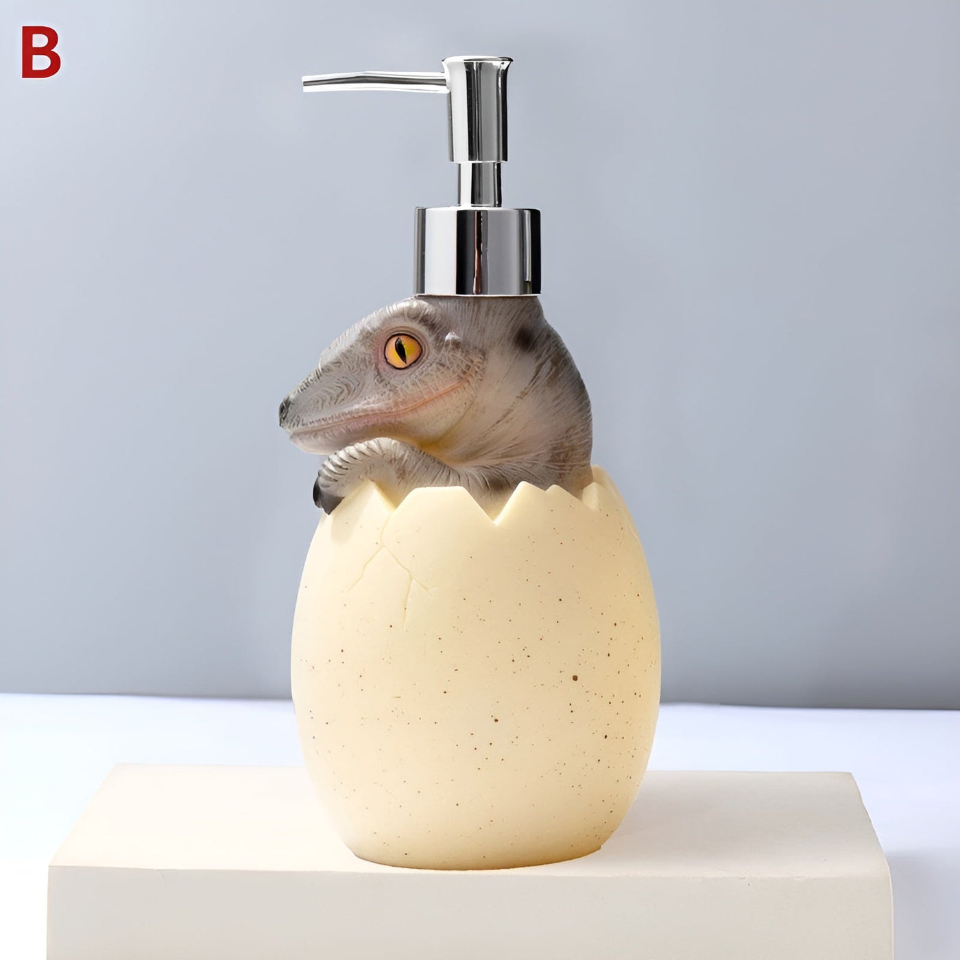 Cartoon Dinosaur Egg Refillable Soap Dispenser - Image 6
