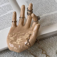 Artistic Hand Grip Base Unique Coffee Mug - Image 4