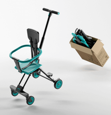 Super Lightweight Foldable Baby Stroller - Image 14