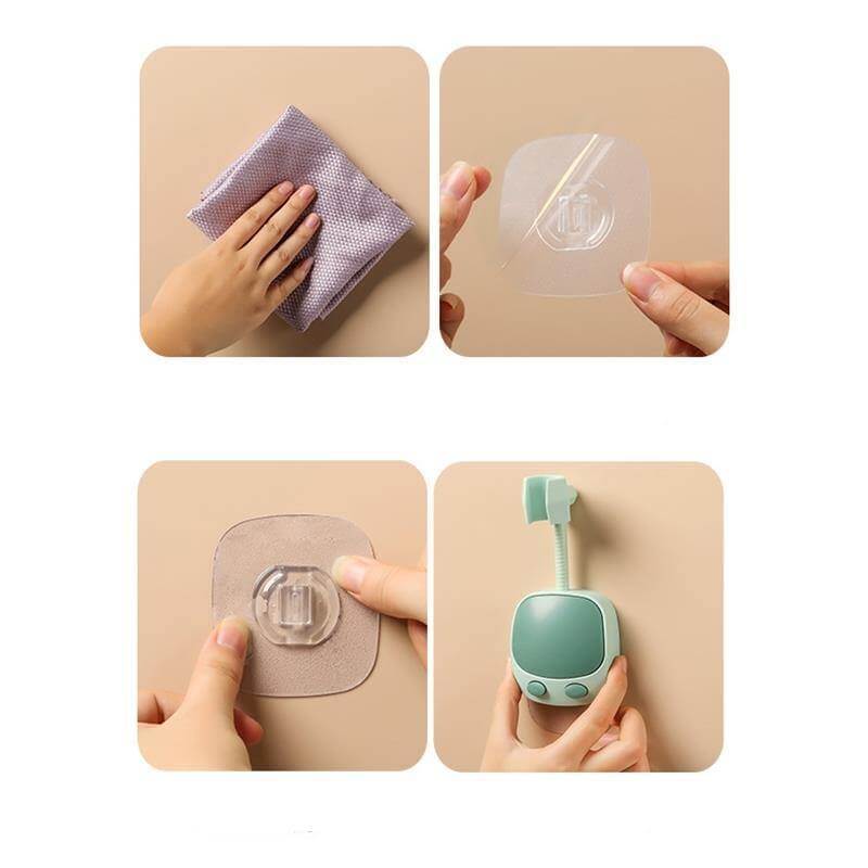 Adjustable Suction 360 Shower Head Holder - Image 9