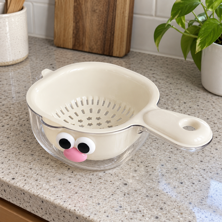 Rinse & Grin Fruit Washing Basket