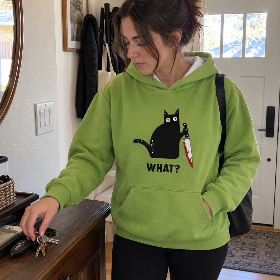 Purr Mood What Kat Hættetrøje