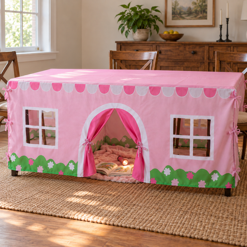 Peekaboo Kids Tablecloth Playhouse